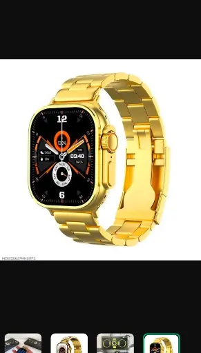 24k Gold Edition Smart Watch pack of 10 